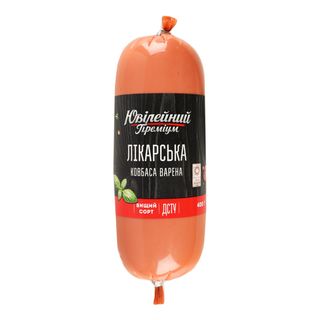 Ковбаса Ювілейний Преміум лікарська 400г в.г