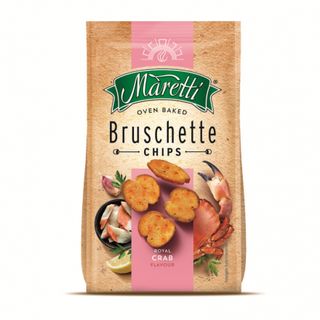 Сухарики 165 г Maretti брускети зі смаком краба м/уп