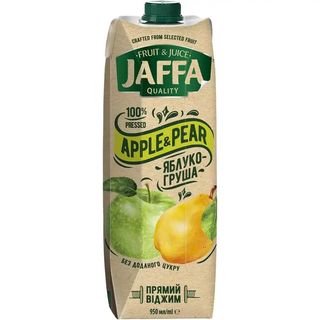 Сік Jaffa Яблучно-грушевий 950 мл