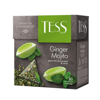 Թեյ մրգային Տեսս կիտրոնի կեղևով և անանուխով 20x1.8գր