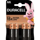 Батарейки Duracell AA LR6 MN1500 4 шт