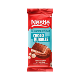 Շոկ.սալիկ «Նեսթլե» ծակոտկեն, կաթ-սպիտակ շոկ.70գր