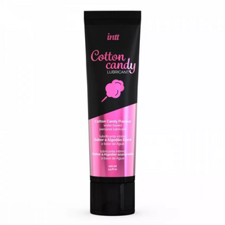 Лубрикант на водній основі Intt Cotton Candy (100 мл) смак солодка вата, густий та ковзний (AFSO2930)