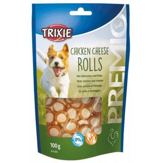Trixie PREMIO Chicken Cheese Rolls з куркою та сиром для собак, 100 г