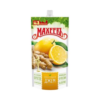 Джем Махеевъ лимон с имбирем дой пак 300 г