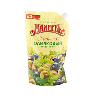 МАЙОНЕЗ МАХЕЕВЪ 770ГР ОЛИВКОВЫЙ 50,5% ДОЙПАК, ШК: 4604248004644