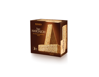 Торт Наполеон на солодковершковому маслі, 1000 г