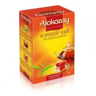 Чай 180г Alokozay чорний байховий листовий FBOP