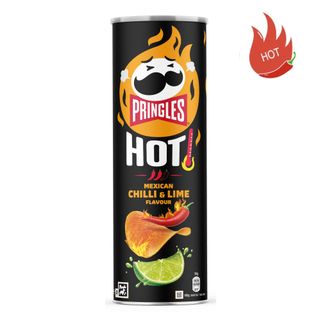 Чипси PRINGLES HOT - CHILI & LIME 160 г