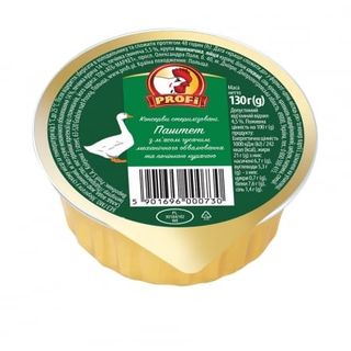 Паштет 130 г Profi з м'ясом гусячим ламістер