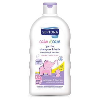 სეპტონა - ბავშვის შამპუნი და დასაბანი საშუალება ლავანდის ექსტრ 200მლ 00002/0209-4215 SEPTONA BABY SHAMPOO and BATH with HYPERICUM and lavanda 200ml 00002/0209