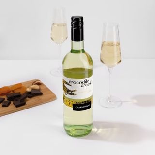 Вино 0,75л Шардоне Crocodile Creek виноградне сортове сухе біле 11-13%, Австралія