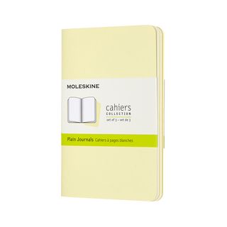 Записник Moleskine Cahier Кишеньковий / Нелінований Ніжний Жовтий