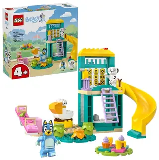 11201 - LEGO BLUEY - ასაწყობი კონსტრუქტორი "Playground Fun with Bluey and Chloe"