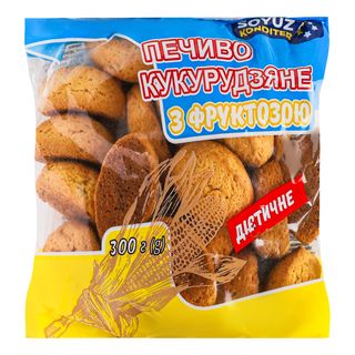 Печиво Союз Кондитер Кукурудзяне з Фруктозою 300г
