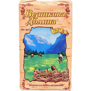 Суміш росл.-молочна Вершкова Долина 72,6% 180 г
