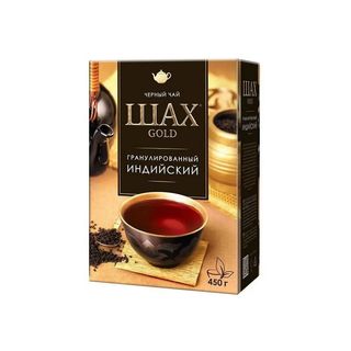 Шах, Чай Шах 450Гр Черный Gold Индийский Стс, шт, ШК: 4605246012372