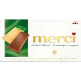 Шоколад Merci Stork молочний з мигдалем 100 г