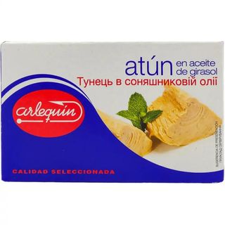 Тунець Arlequin шматочками в олії 110 г