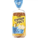 Хліб Київхліб Супер тост світлий нарізаний 350 г