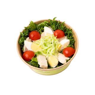 ფრეშ სალათი კვერცხით და ქათმის ფილეთი /აგროჰაბი/