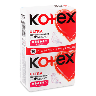 Прокладки Kotex Ultra Super 16шт