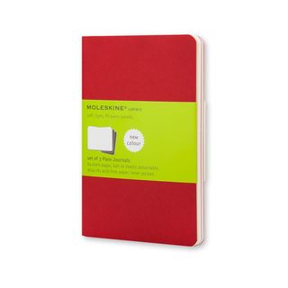 Записник Moleskine Cahier Кишеньковий / Нелінований Бордо