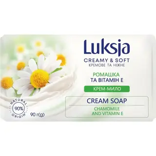 Мило тверде Luksja Ромашка та вітамін Е 90 г