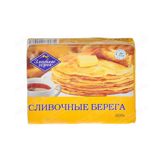 Спред Златые Горы Сливочные Берега 60% 180Гр Кнврт