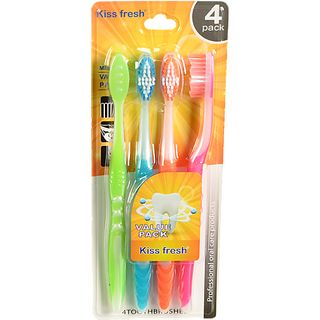 Зубна щітка 19см 4шт