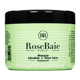 Маска Для Зміцнення Волосся Rosebaie (роузбе) Кератин Та Алое Вера 500 Мл