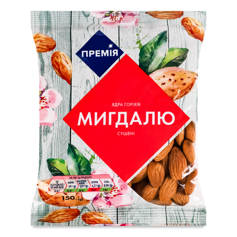 Сушені фрукти, гриби, горіхи