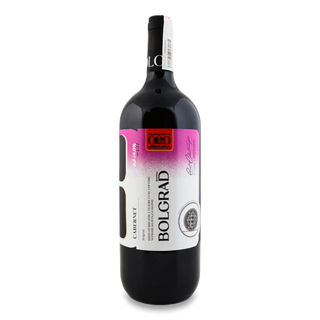 Вино Bolgrad Cabernet червоне сухе 1,5л