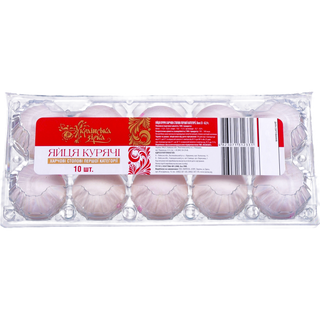 Яйця курячі Українська Зірка (10 шт.) С1