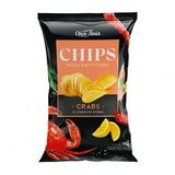 Чіпси 110г Своя лінія картопляні зі смаком крабу