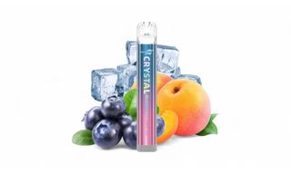 CRYSTAL BLUEBERRY PEACH ICE (მოცვი ატამი ყინულით)