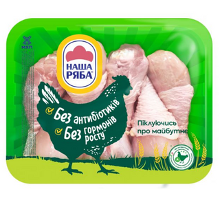 Гомілки Курячі Наша Ряба н/ф охол ваг ~650г