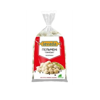 Пельмені 0,6 кг Левада Панські з яловичиною та свининою