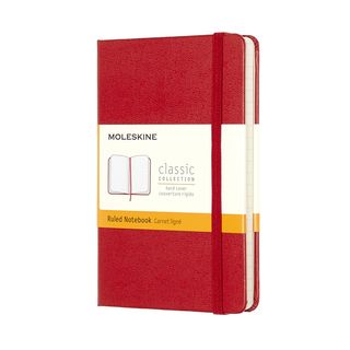 Записник Moleskine Classic Кишеньковий / Лінійка Червоний