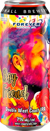 Пиво Forever Boy Friend світле нефільтроване 0.5 л