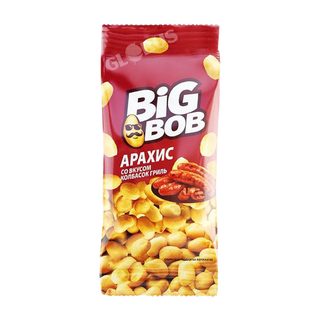 Арахис Big Bob со вкусом колбасок гриль 50 гр.