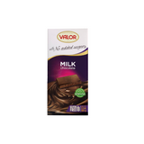 შოკოლადის ფილა უშაქრო რძიანი /ვოლორ/100გრ