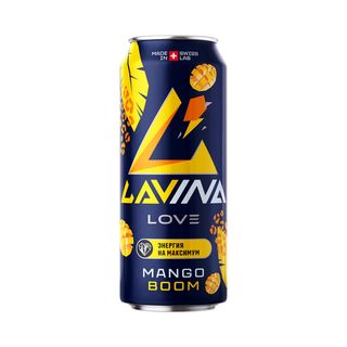 Напиток энергетический Lavina Mango 0,45 л