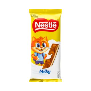 Плитка Nestle Milky молочный, 82 гр.