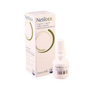 Netildex - ნეტილდექსი თვალის წვეთები 3მგ/1მგ 5მლ