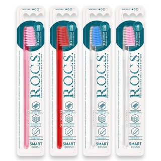 როქსი - კბ/ჯაგრისი კლასიკური რბილი 128 R.O.C.S. Toothbrush classic. soft 0128