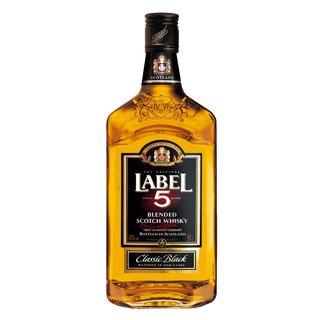 ვისკი  კლას ბლექი 0.5ლ ლეიბელ 5