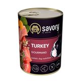 Savory Dog Gourmand консерви індичка для собак, 400 г