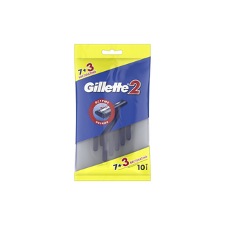Бритвы Gillette 2 Одноразовый 9+1шт