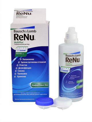 ReNu - რენიუ კონტაქტური ლინზების ხსნარი ფლაკონი 120მლ